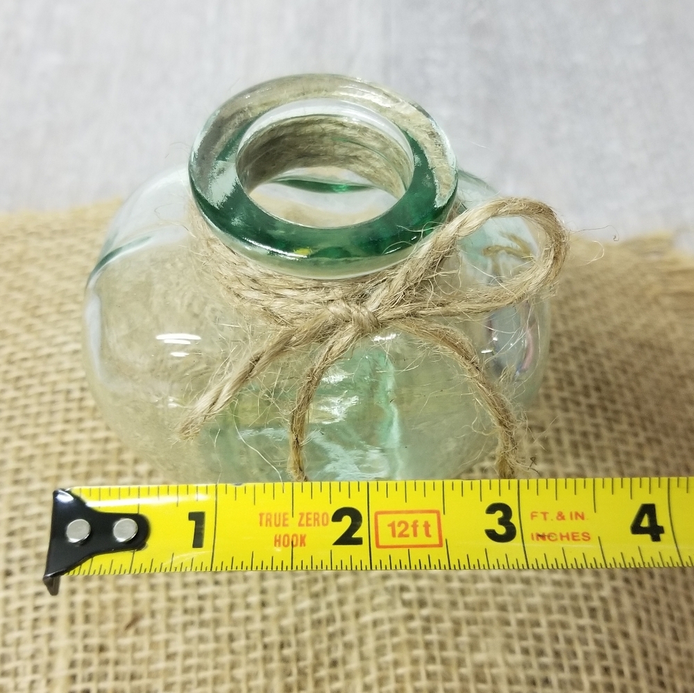 Vintage Heart Shaped Glass Bottle - Picture 8 of 8